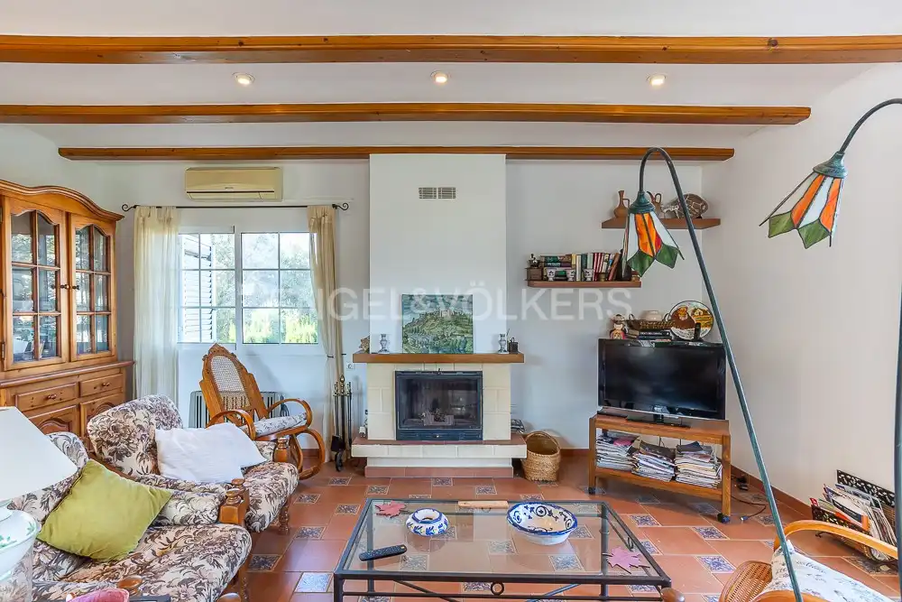 Living room of Houses for sale in Dénia  with Air Conditioner, Heating and Private garden