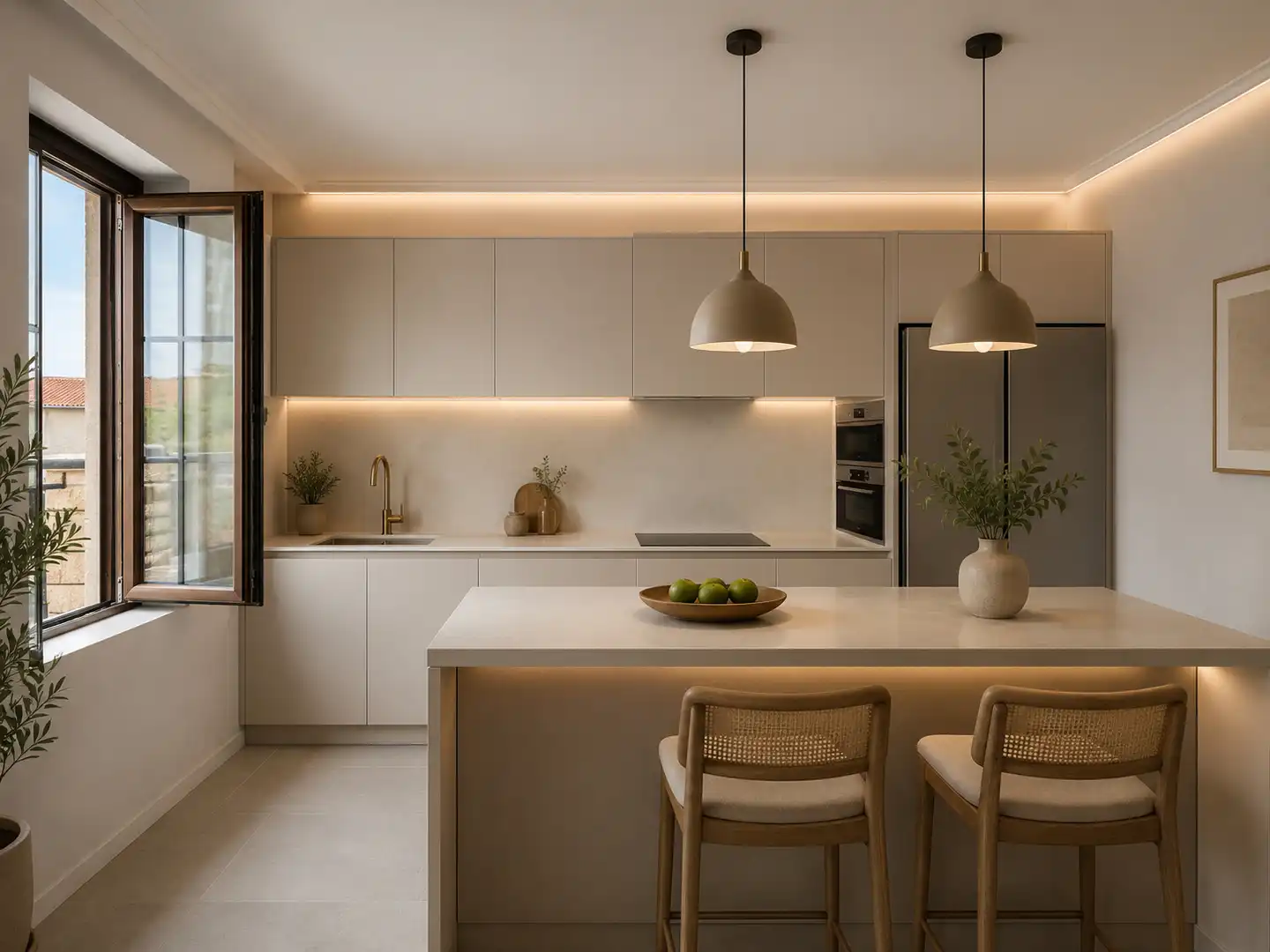 Cocina de Finca rústica en venta en Miengo con Calefacción, Jardín privado y Terraza
