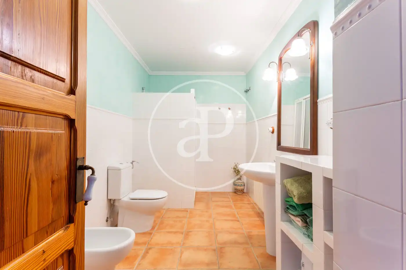 Bany de Finca rústica en venda en Alicante / Alacant amb Calefacció, Jardí privat i Terrassa