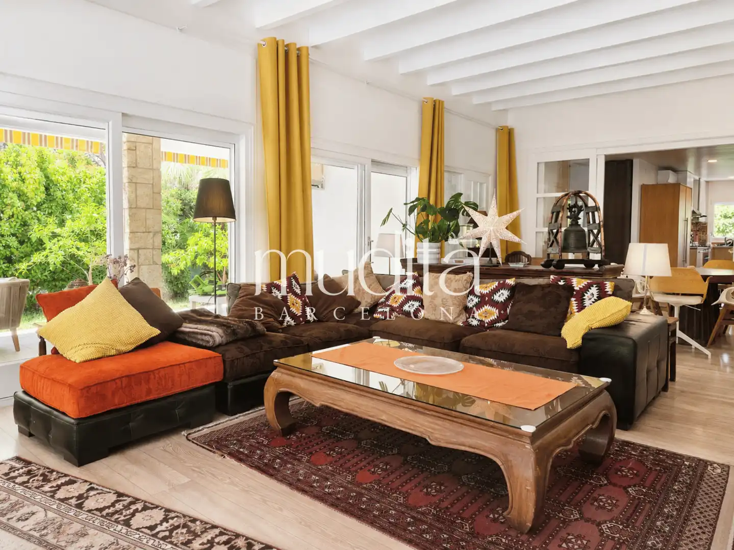 Sala de estar de Casa o chalet en venta en Roda de Berà con Calefacción, Jardín privado y Terraza