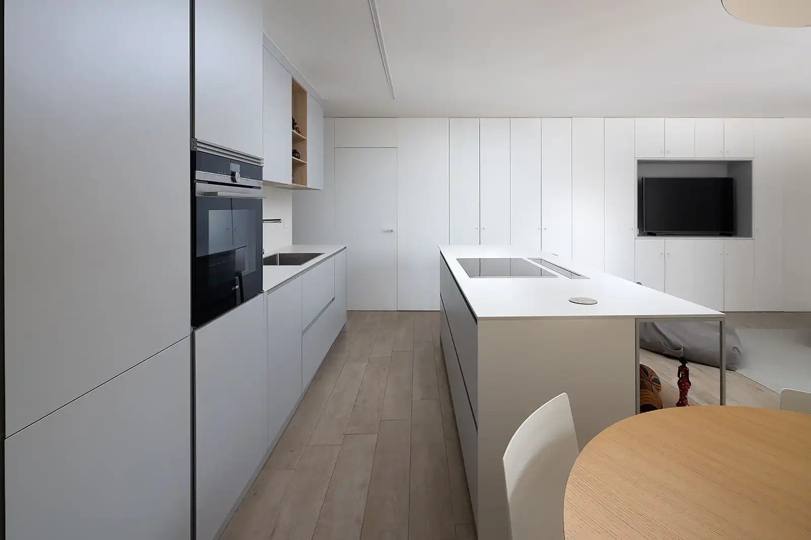Cuina de Pis en venda en A Coruña Capital  amb Calefacció, Parquet i Terrassa