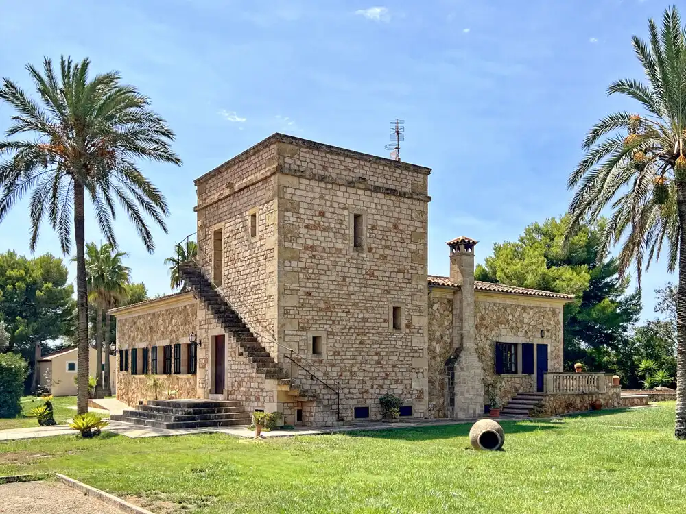 Vista exterior de Casa o xalet en venda en Ses Salines amb Aire condicionat, Calefacció i Terrassa