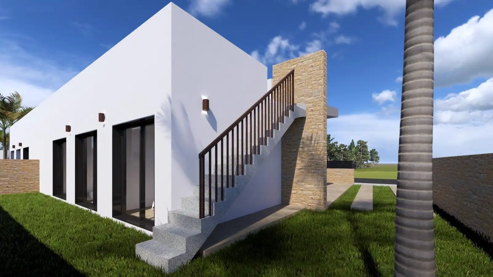 Doppelhaushälfte mit Pool zum Verkauf in Calle Calle 3, sector Los Cachimanes, Roldán, Torre Pac, imagen 4