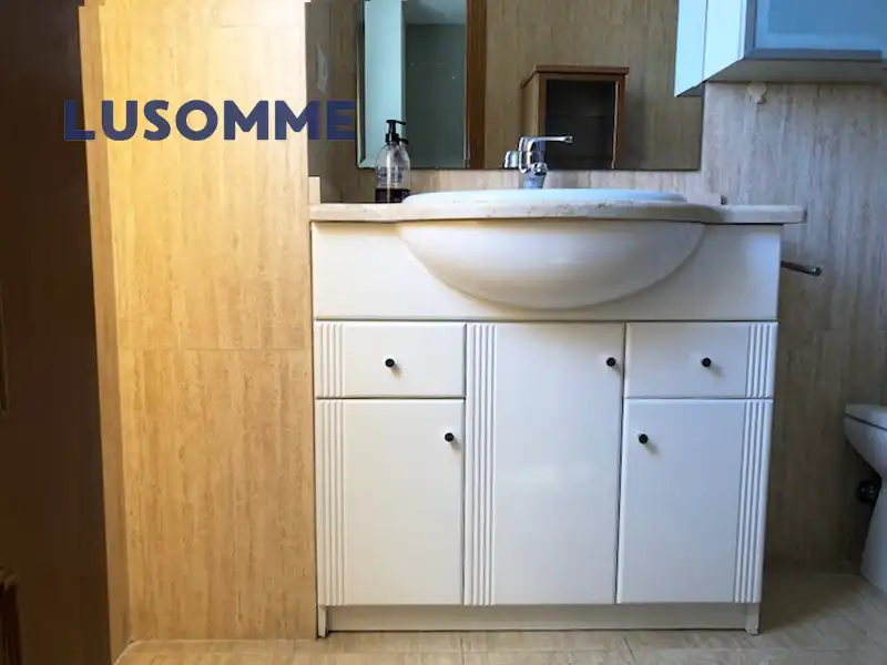 Baño de Ático de alquiler en Valencia con Aire acondicionado, Terraza y Amueblado