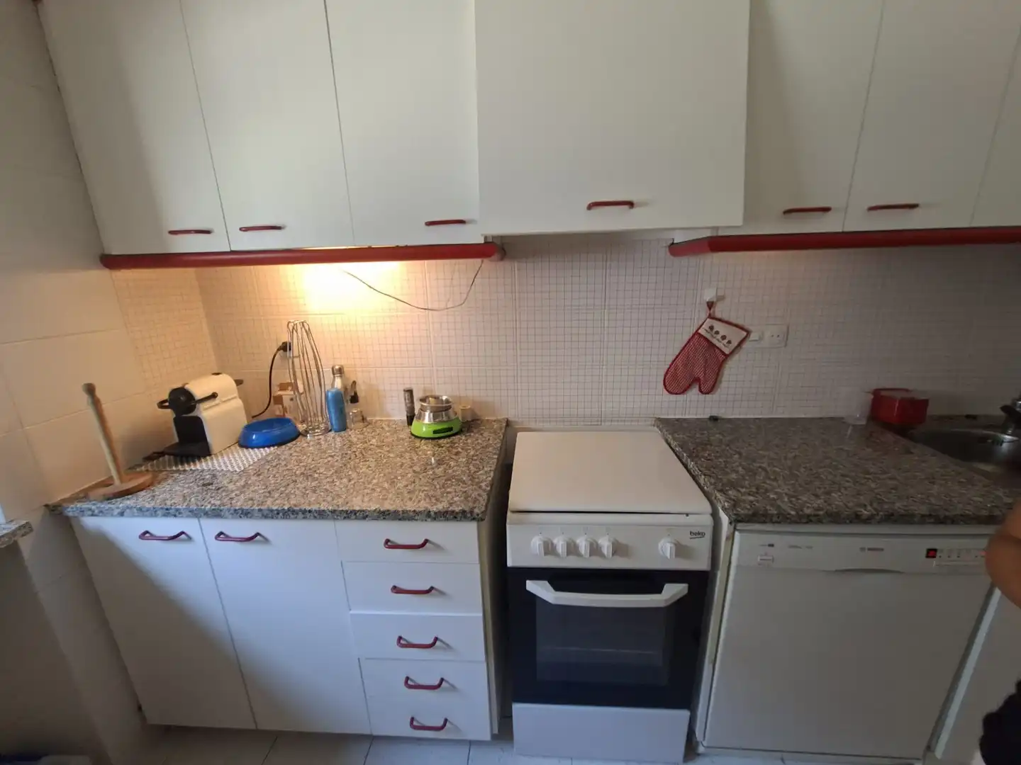 Cuina de Casa adosada en venda en Portbou amb Aire condicionat, Calefacció i Terrassa