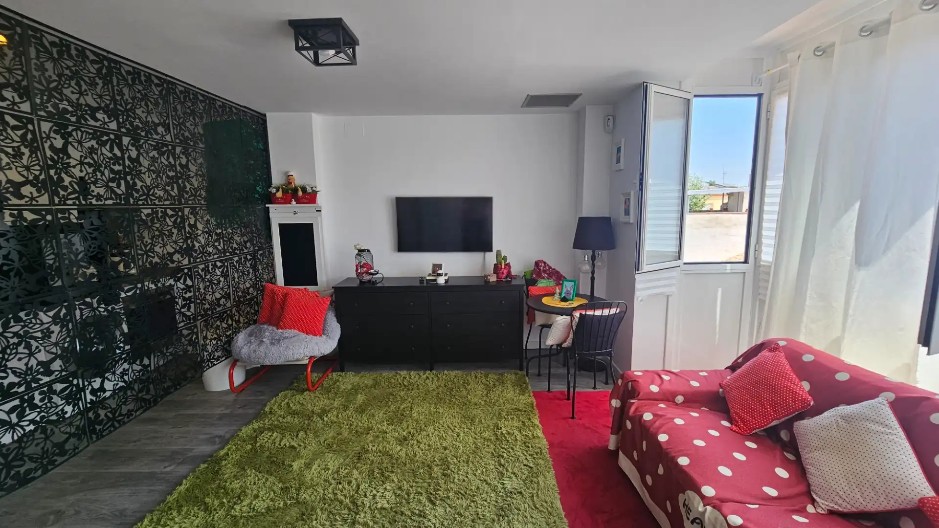 Sala d'estar de Pis en venda en Sabadell amb Aire condicionat, Calefacció i Parquet