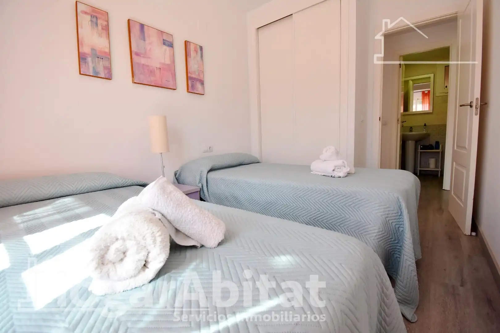 Bedroom of Flat for sale in Dénia  with Air Conditioner, Heating and Private garden