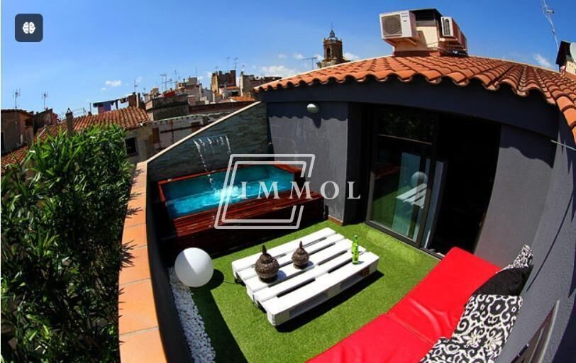Terrace of Attic for sale in Mataró  with Air Conditioner, Heating and Terrace