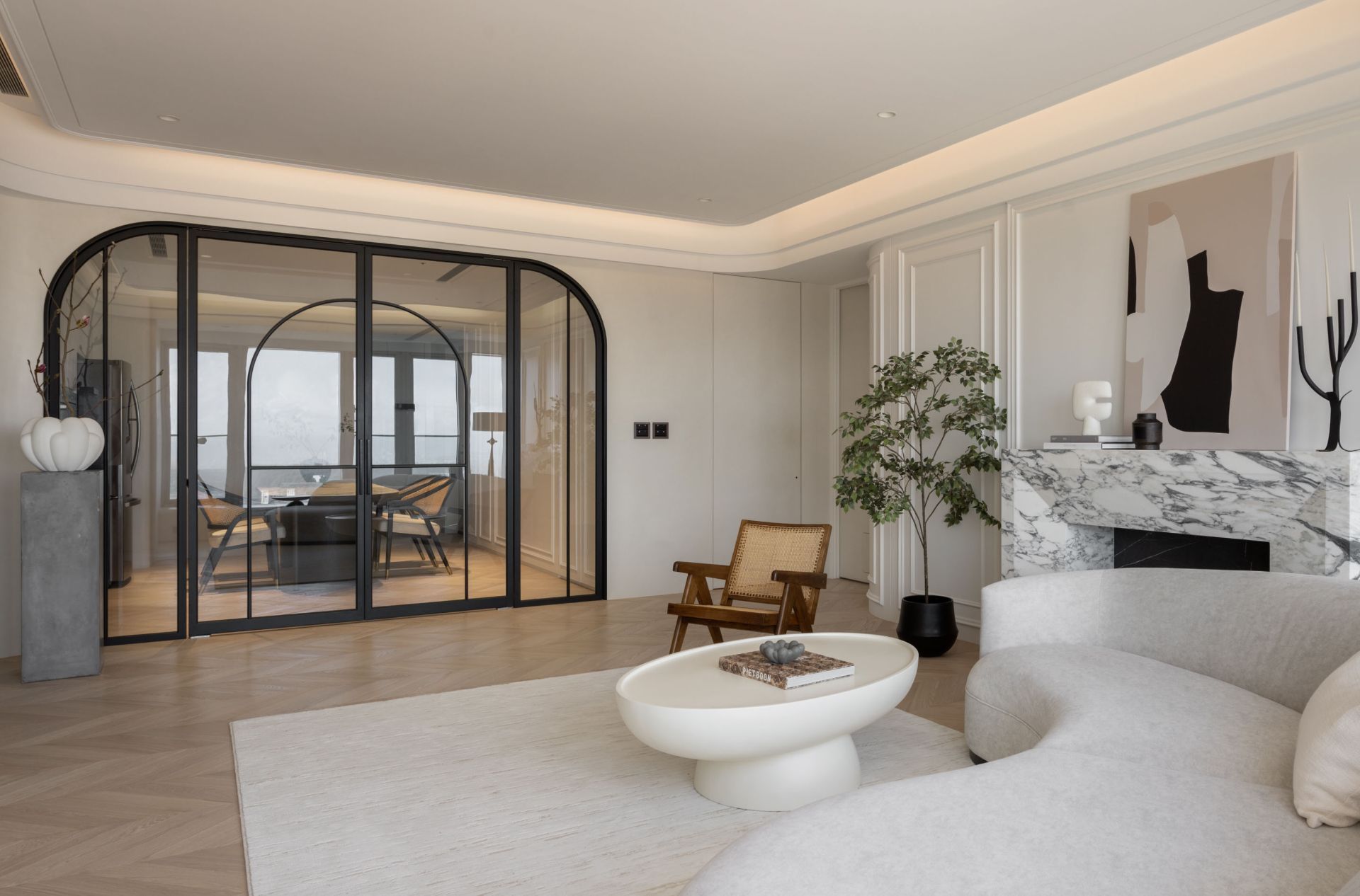 Sala d'estar de Pis en venda en  Madrid Capital amb Aire condicionat i Calefacció