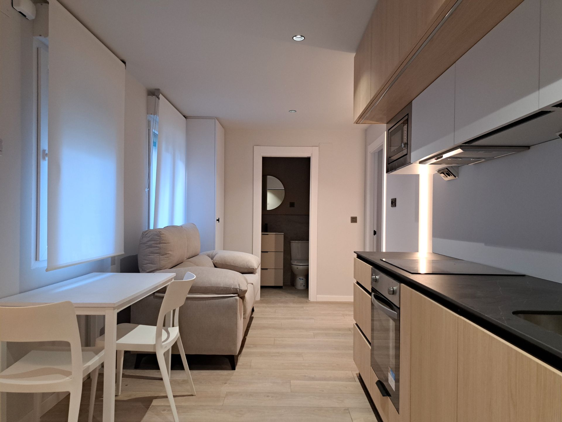 Living room of Apartment to rent in León Capital   with Parquet flooring, Furnished and Oven