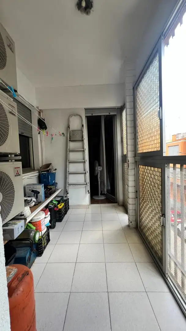 Terrasse von Wohnung zum Verkauf in Burriana / Borriana mit Klimaanlage, Heizung und Abstellraum