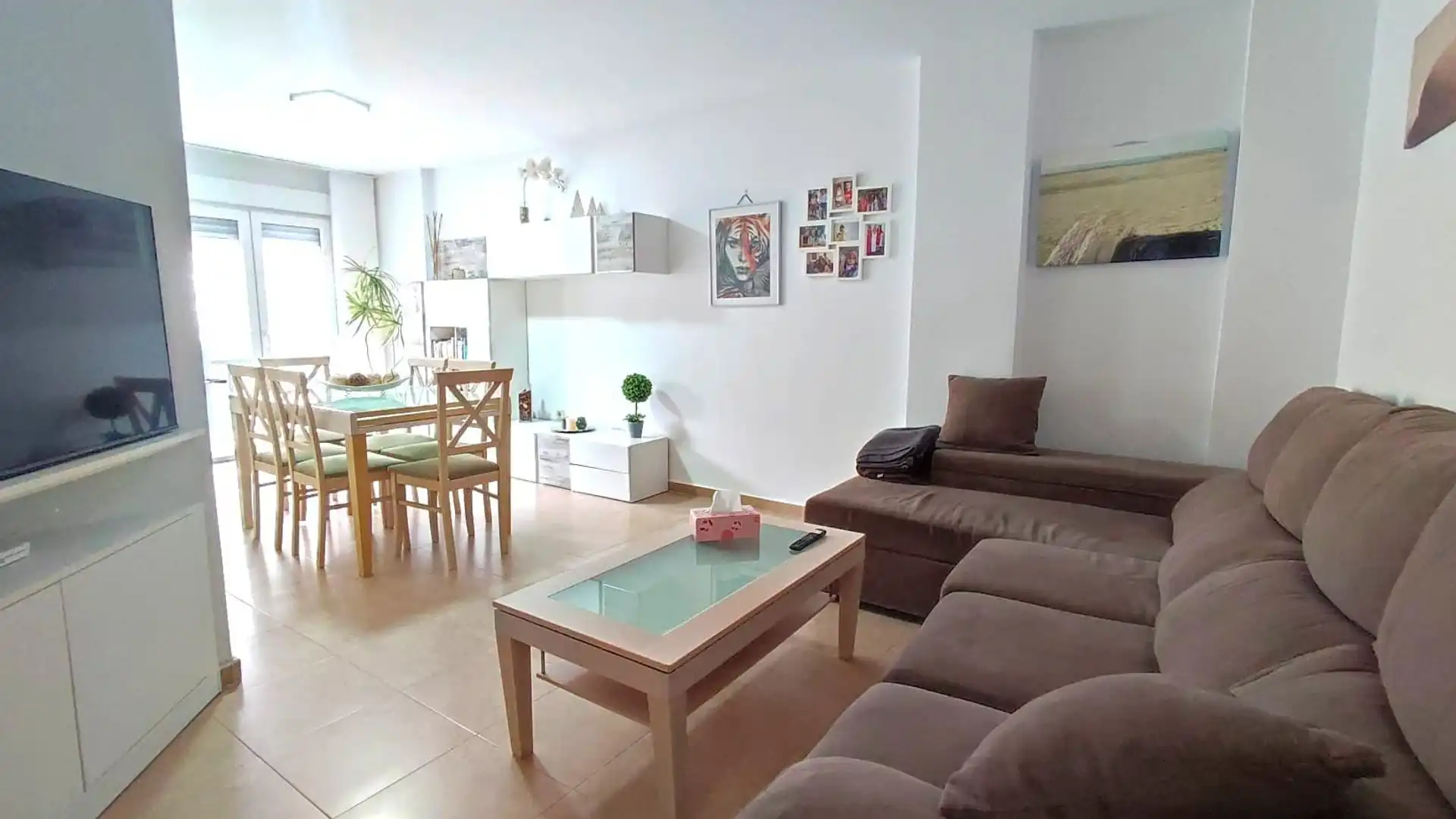 Sala de estar de Piso en venta en  Cádiz Capital con Aire acondicionado