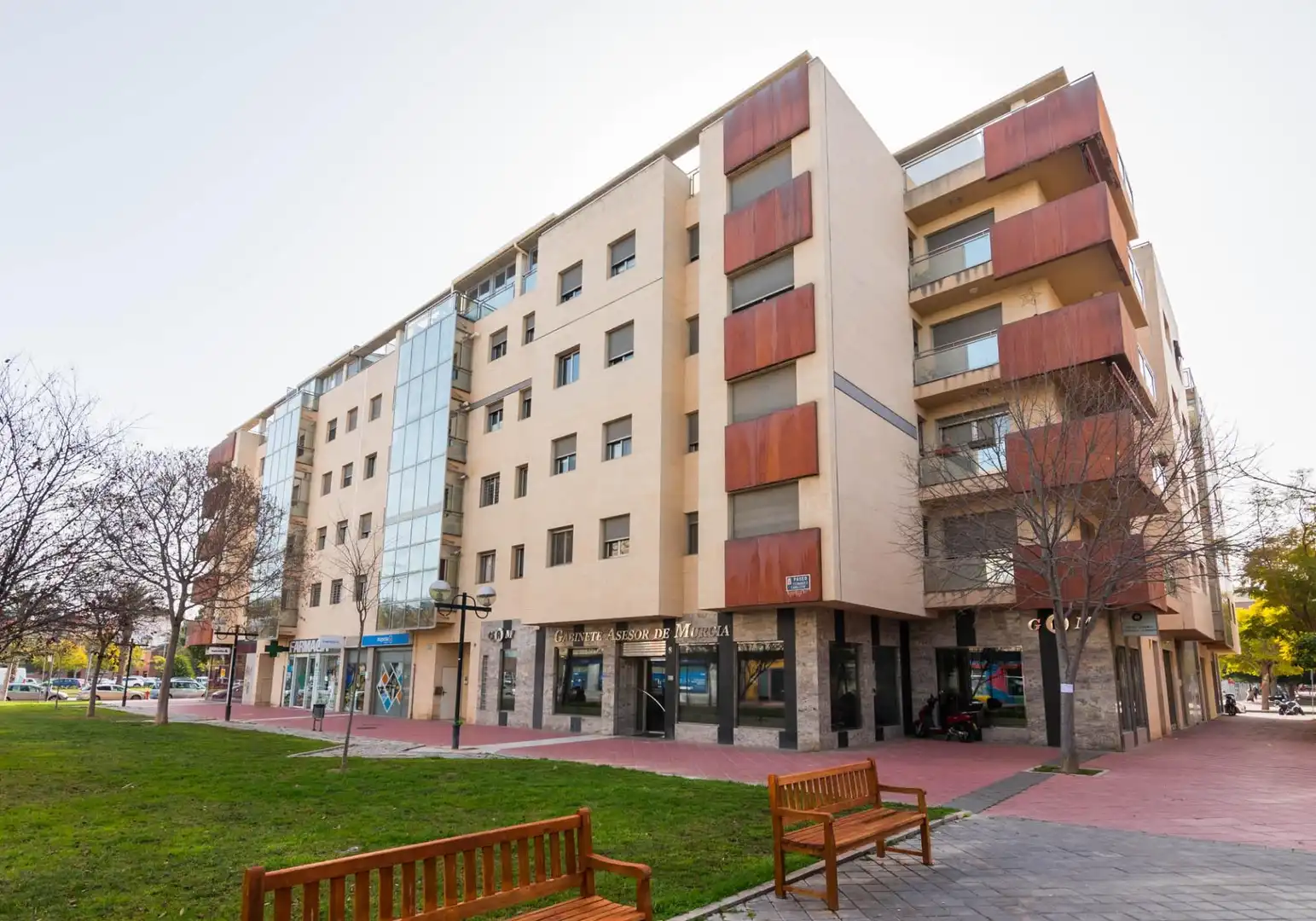 Vista exterior de Pis de lloguer en Murcia amb Aire condicionat, Calefacció i Parquet