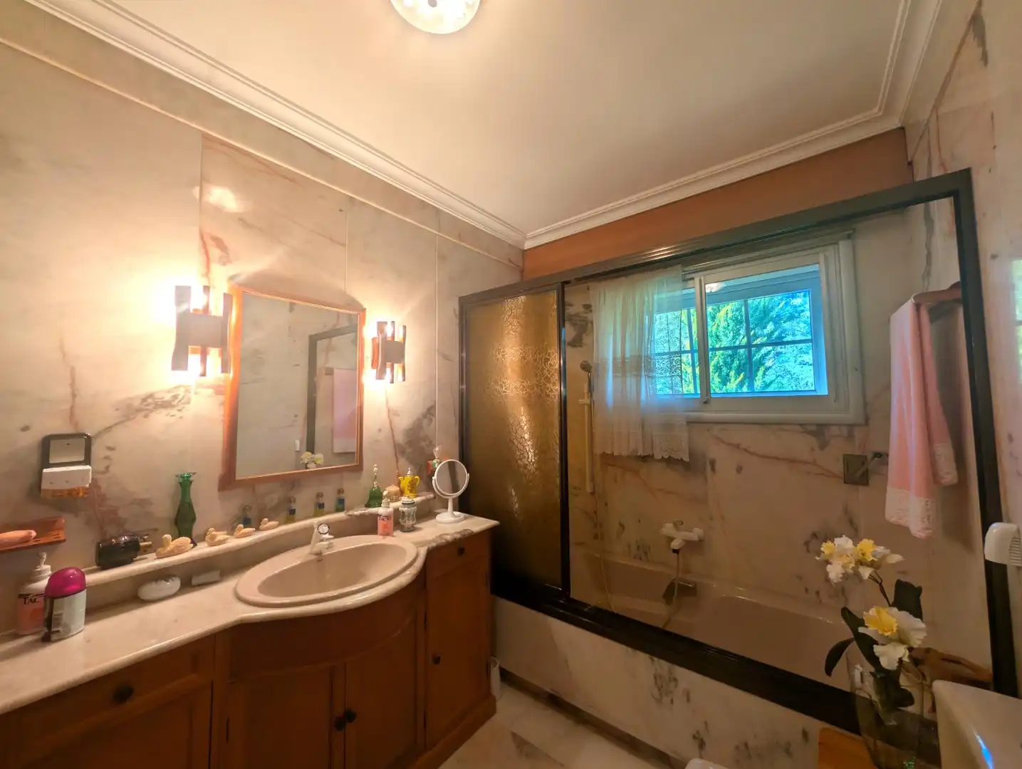 Baño de Casa o chalet en venta en Alcoy / Alcoi con Aire acondicionado, Calefacción y Jardín privado