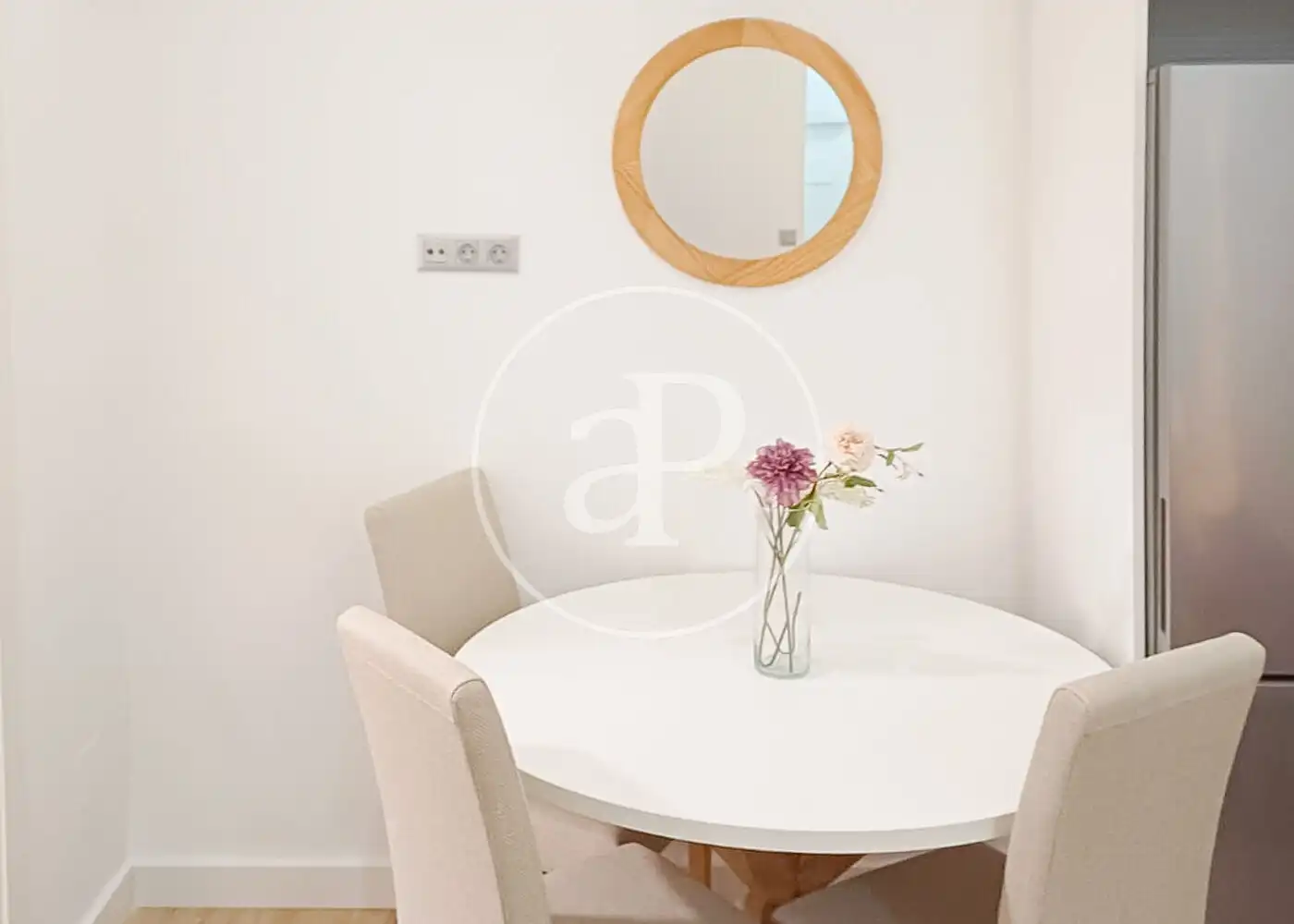 Dining room of Flat for rent in Madrid  with Heating and Furnished