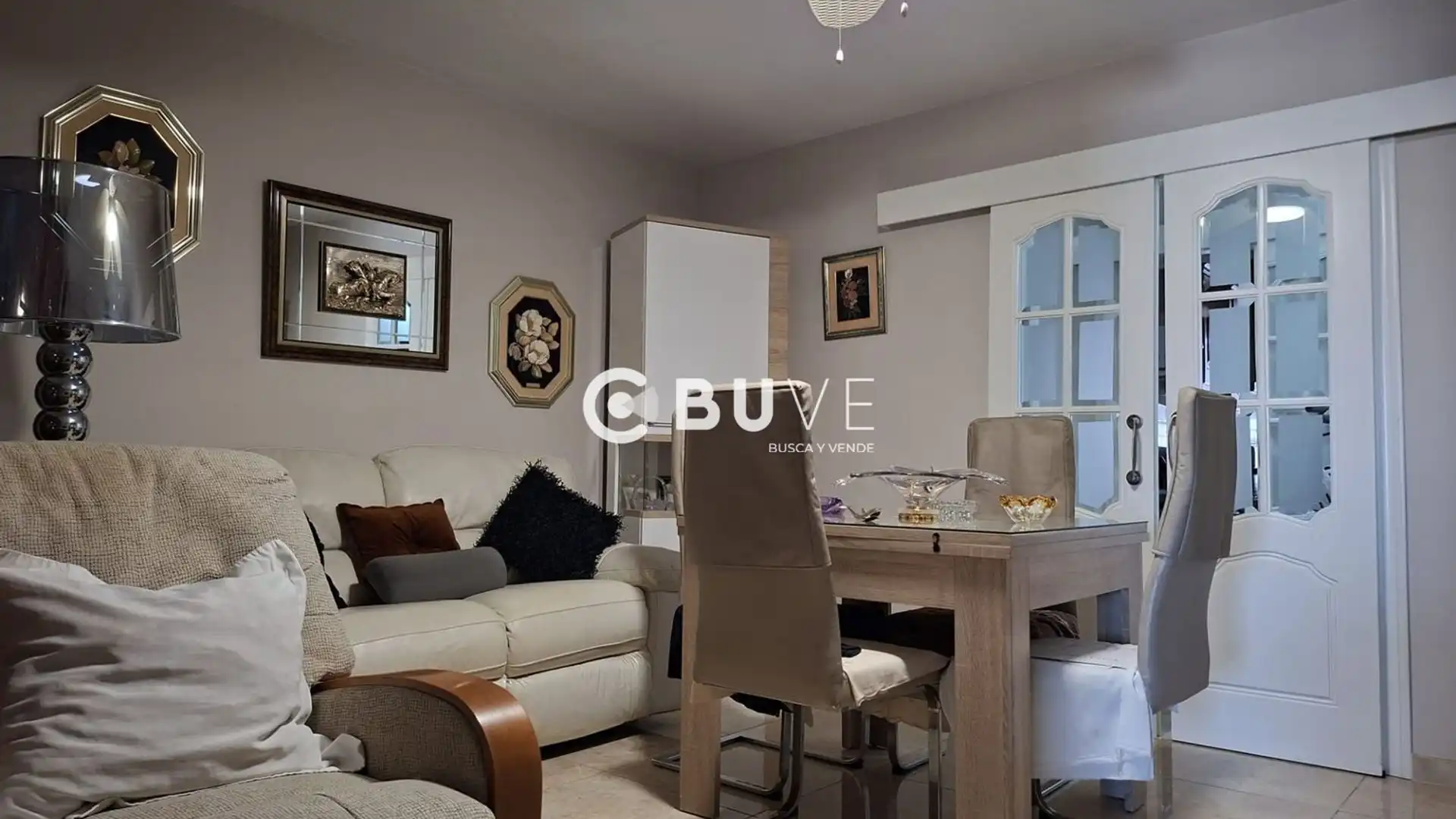 Sala de estar de Piso en venta en  Cádiz Capital con Aire acondicionado y Terraza