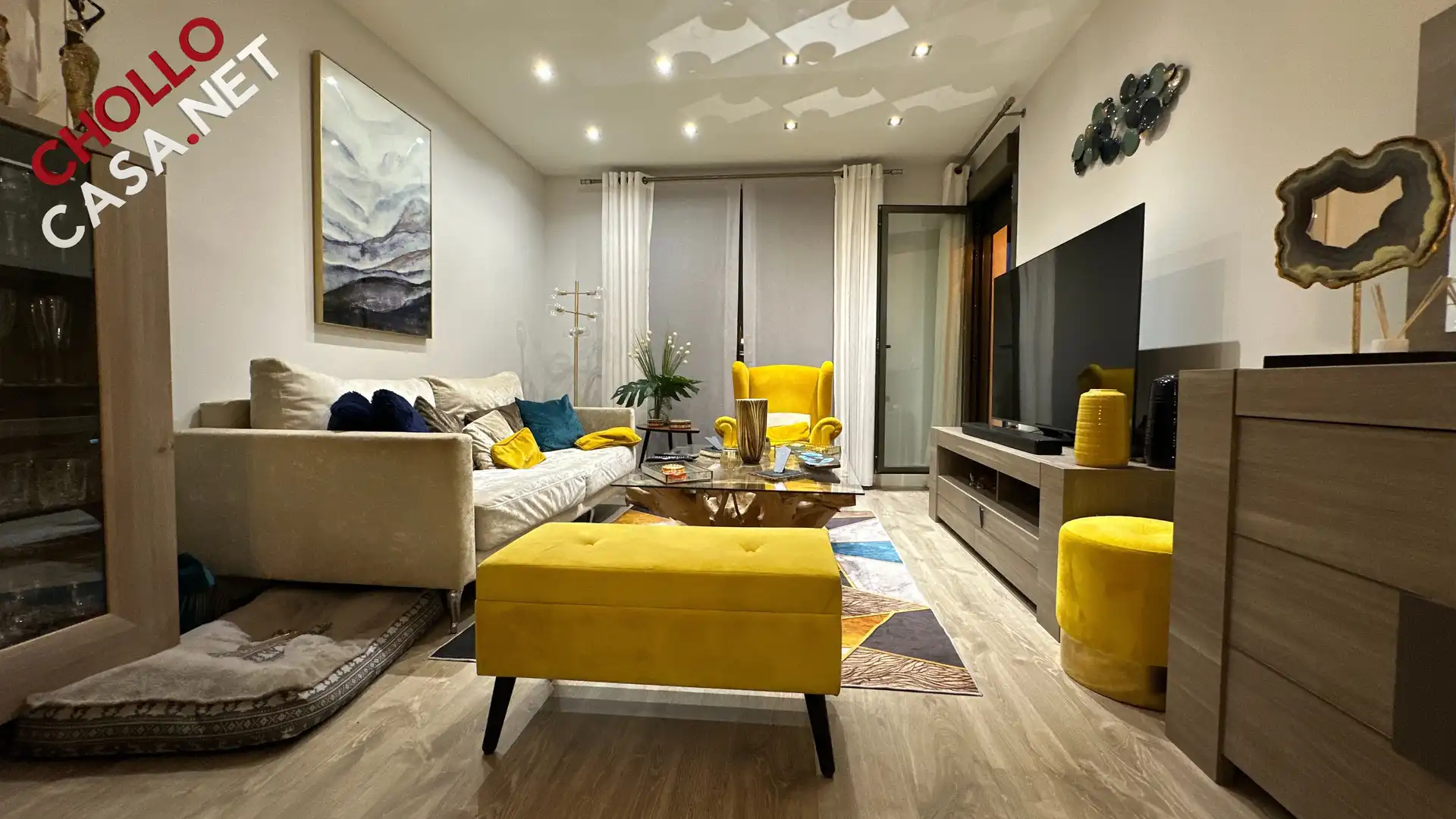 Sala de estar de Piso en venta en Torremolinos con Aire acondicionado, Calefacción y Terraza
