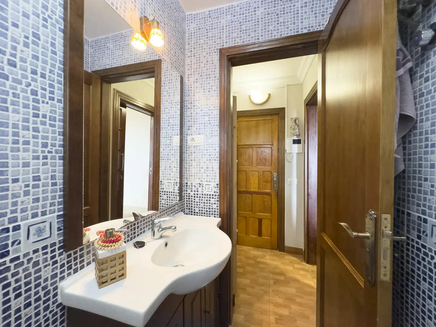 Badezimmer von Dachboden zum Verkauf in La Orotava mit Abstellraum und Möbliert