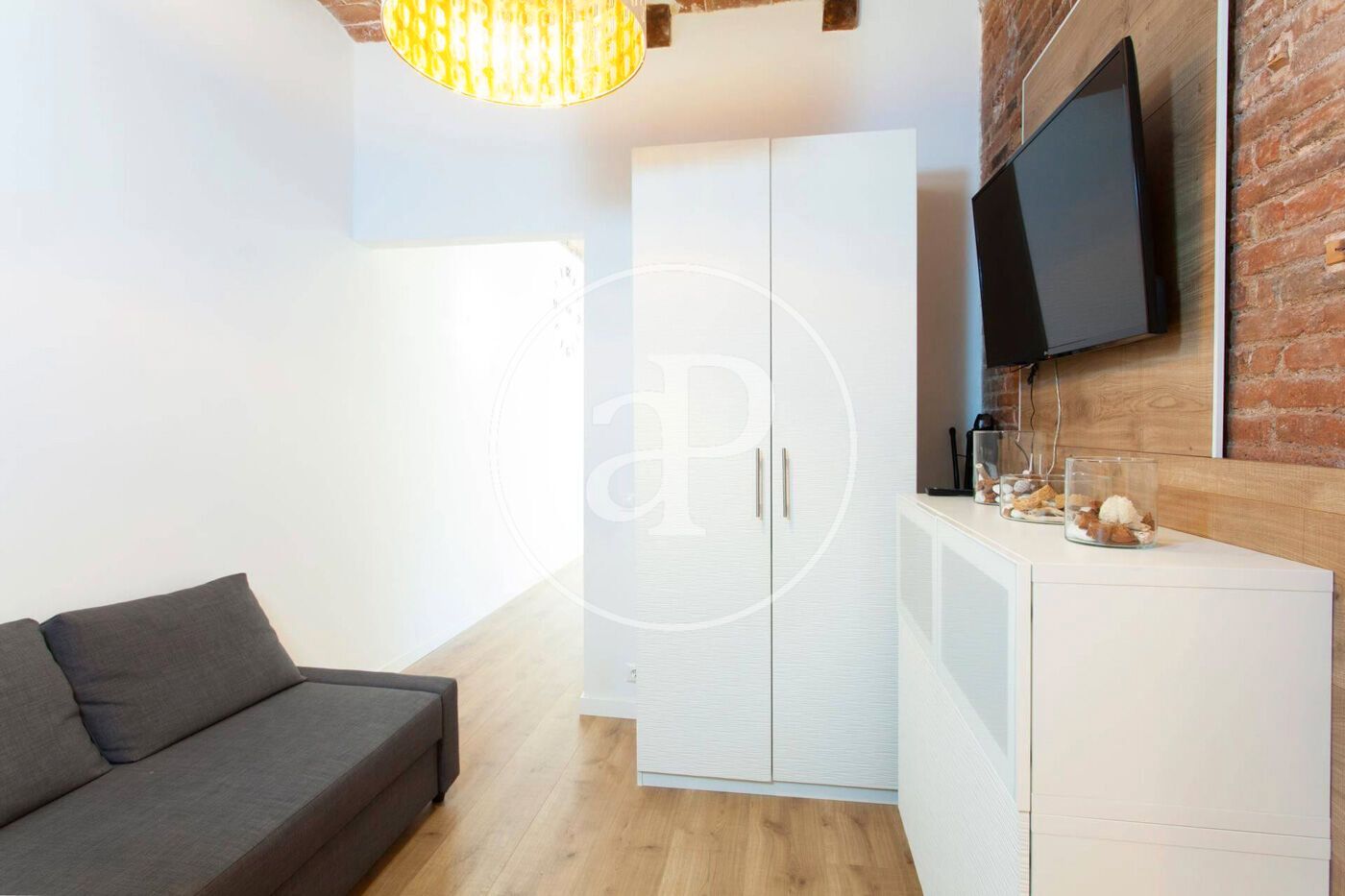 Bedroom of Flat for sale in  Barcelona Capital  with Air Conditioner, Heating and Furnished