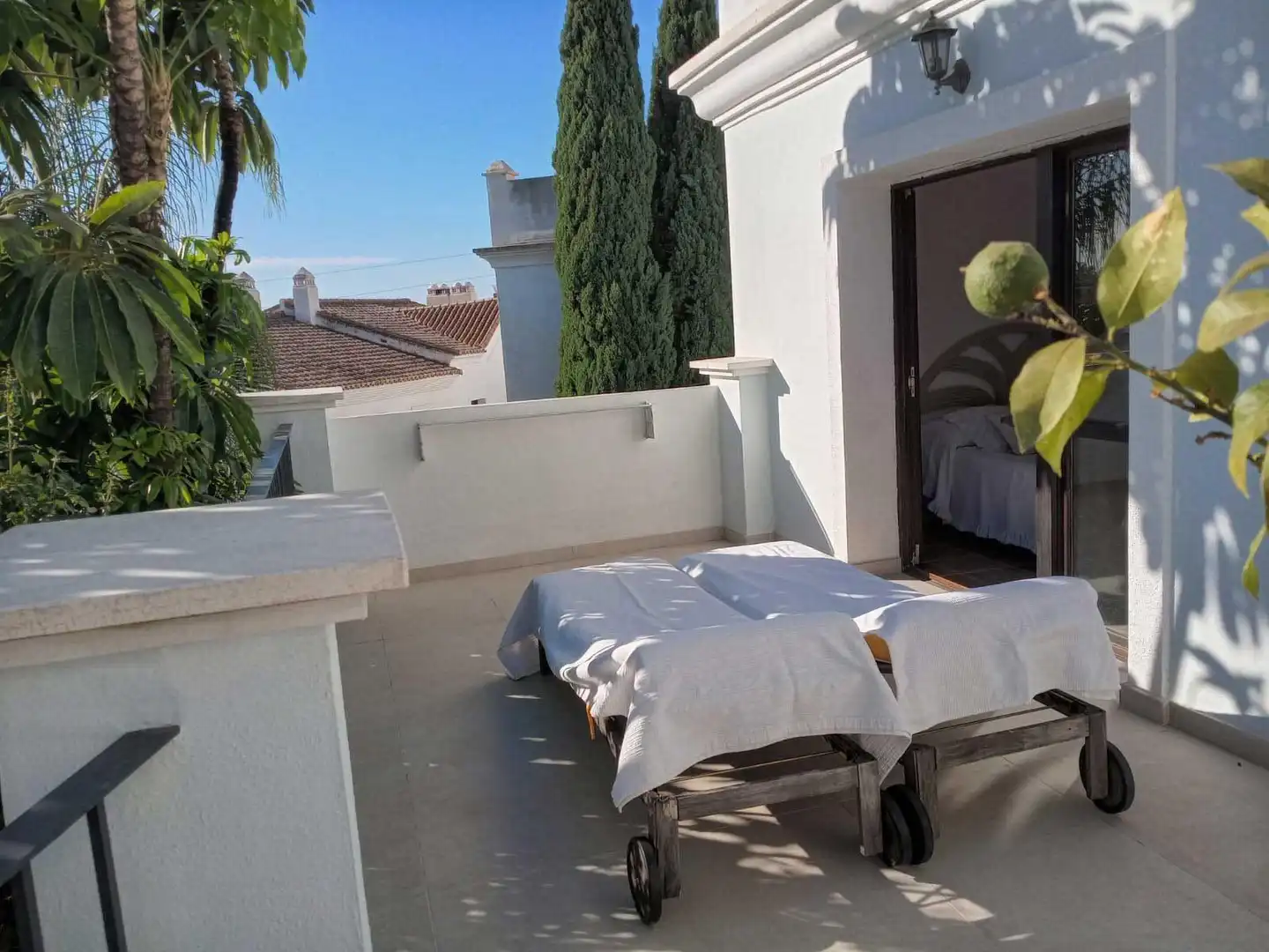 Terraza de Casa adosada en venta en Estepona