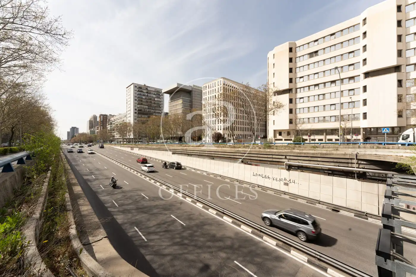 Vista exterior de Oficina de alquiler en Madrid con Aire acondicionado y Calefacción