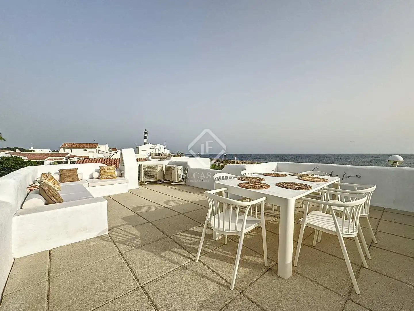 Terrasse von Haus oder Chalet zur Miete in Ciutadella de Menorca mit Klimaanlage, Privatgarten und Terrasse
