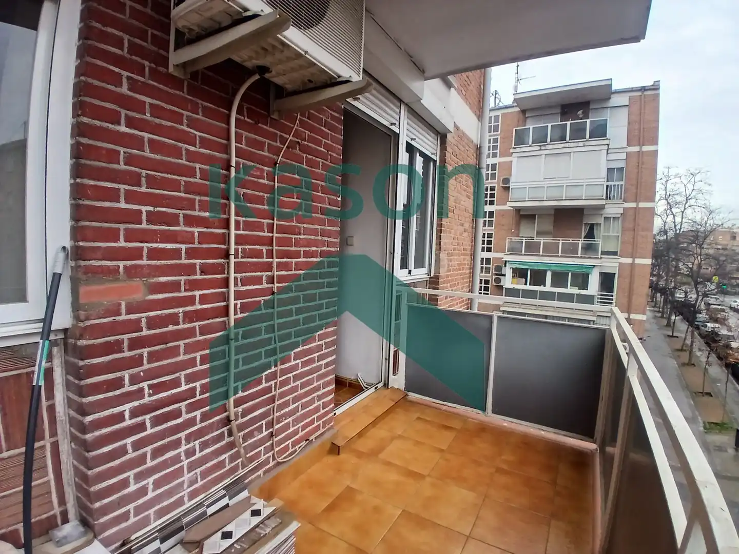 Balcony of Flat for sale in Madrid  with Heating, Terrace and Furnished