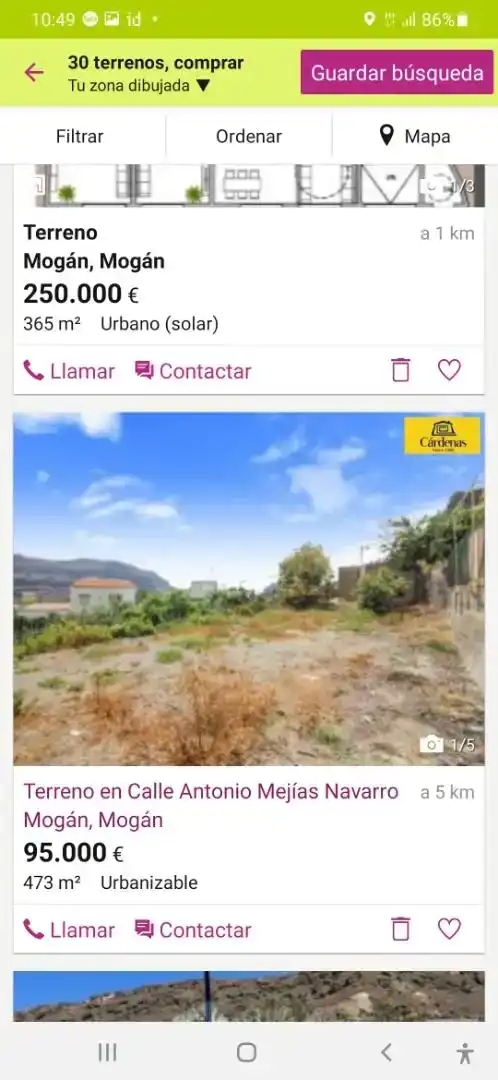 Grundstücke zum Verkauf in Mogán