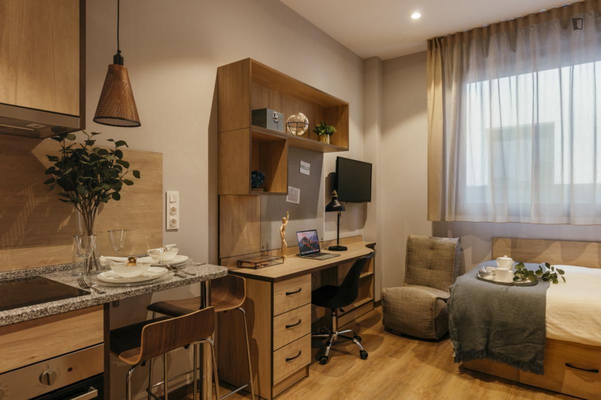 Bedroom of Flat to rent in Donostia - San Sebastián   with Air Conditioner, Furnished and Internet