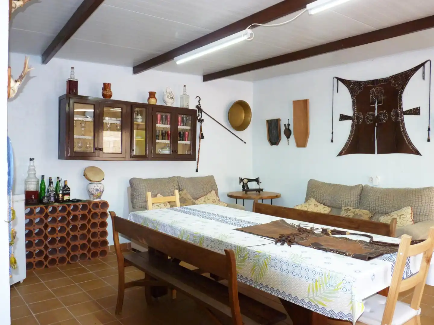 Dining room of Houses for sale in Montellano  with Air Conditioner, Heating and Private garden