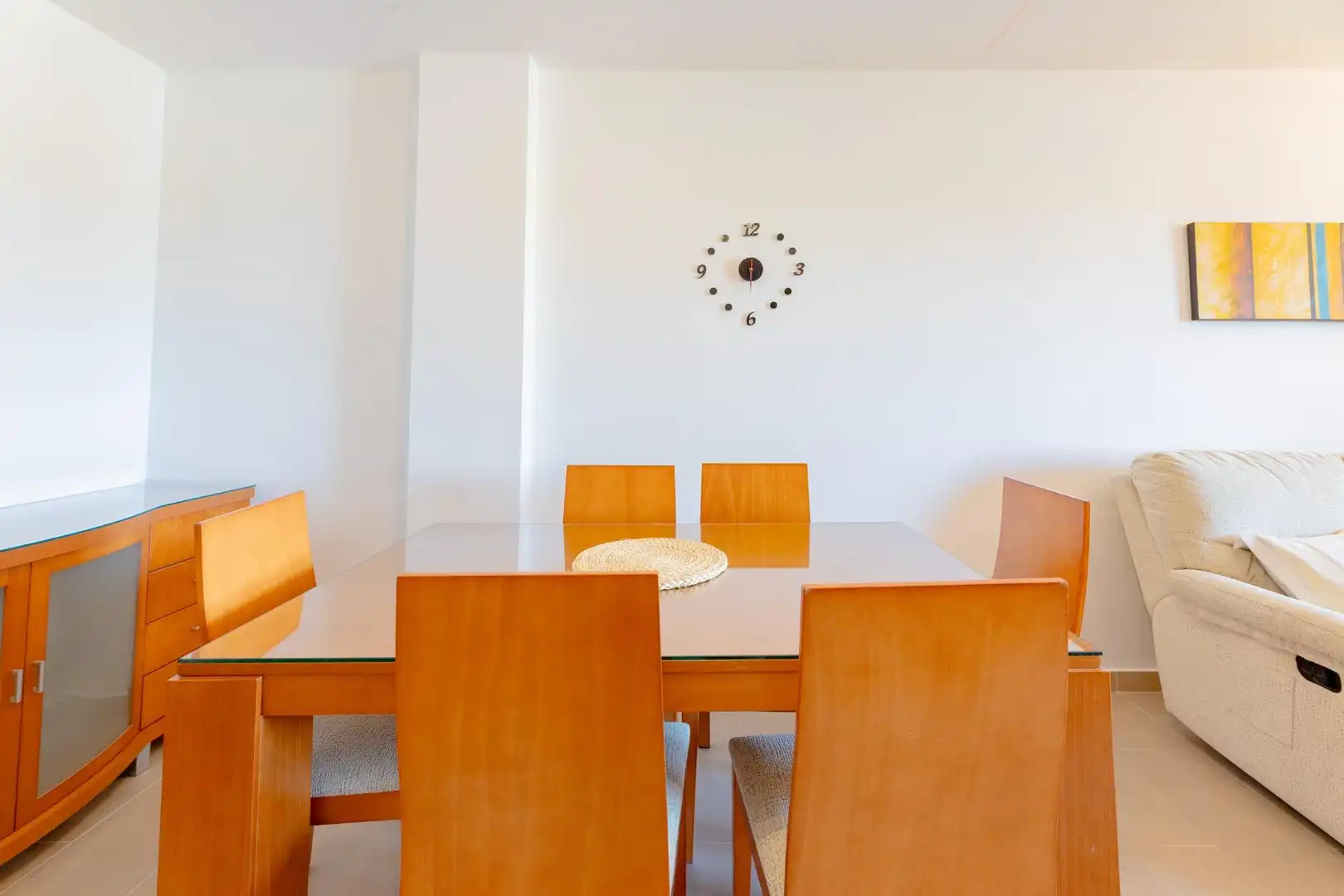 Comedor de Piso de alquiler en Catarroja con Aire acondicionado, Calefacción y Amueblado