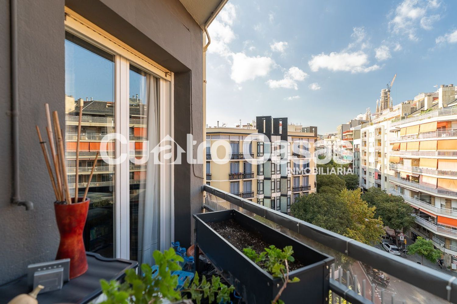 Balcony of Flat for sale in  Barcelona Capital
