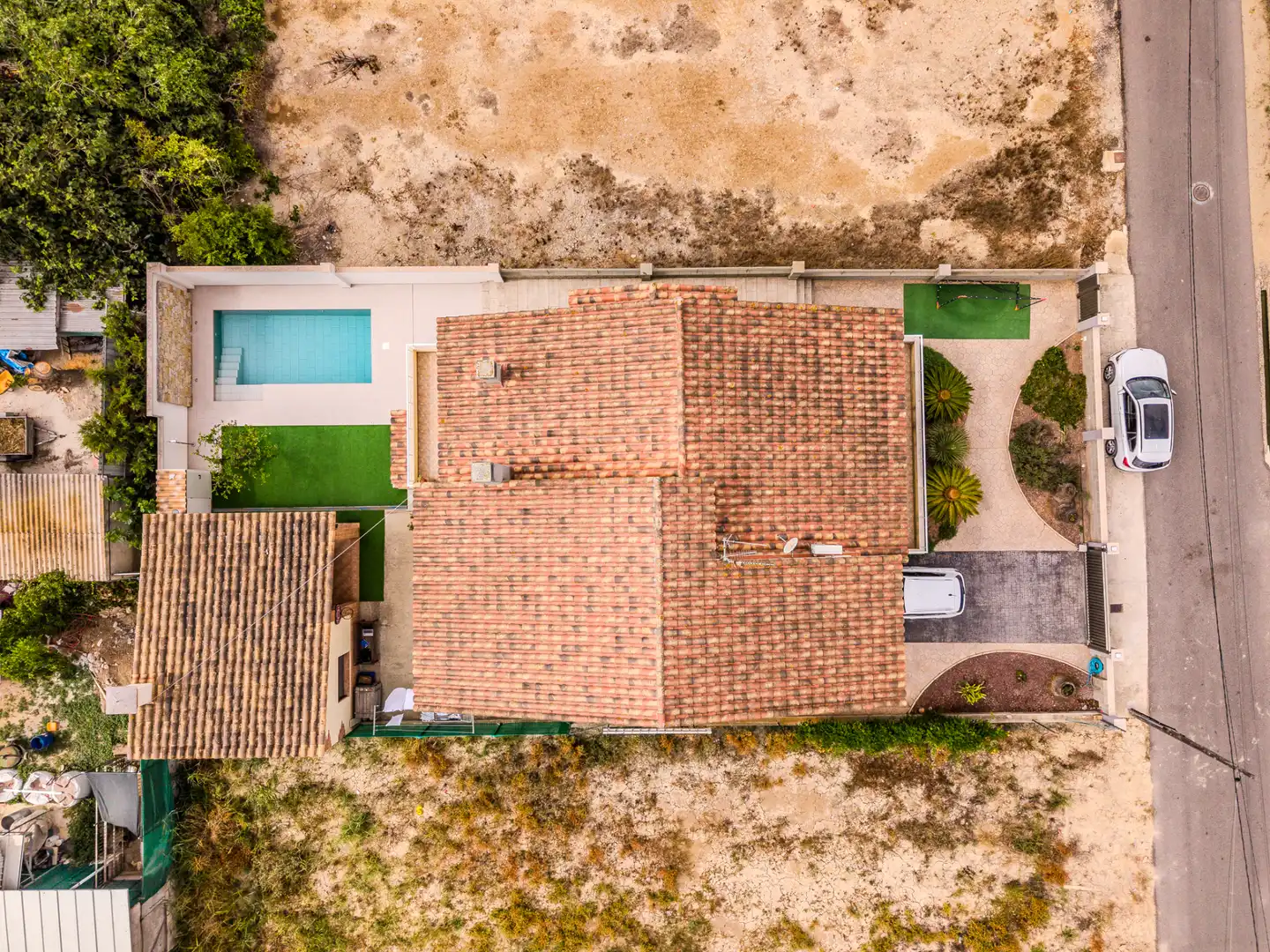 Vista exterior de Casa o xalet en venda en Deltebre amb Aire condicionat, Calefacció i Jardí privat