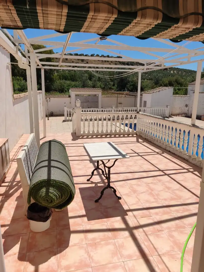 Terraza de Casa o chalet en venta en Mengíbar con Amueblado