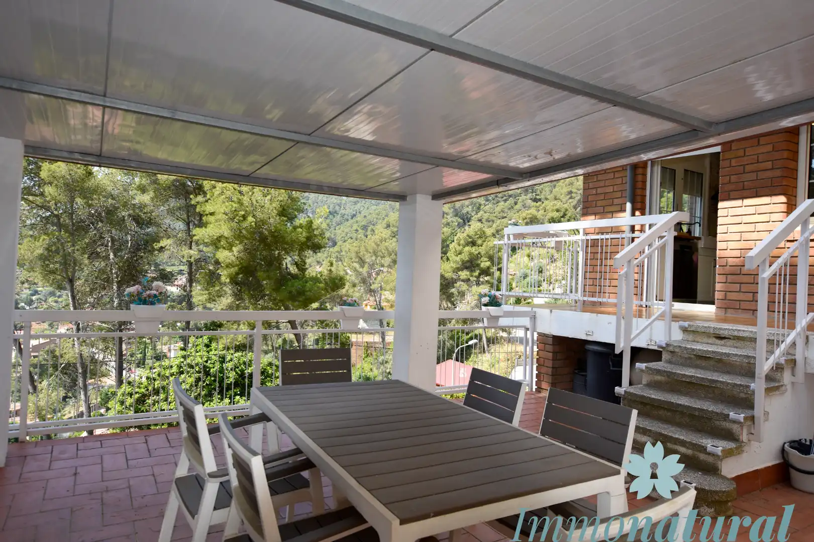 Terraza de Casa o chalet en venta en Torrelles de Llobregat con Aire acondicionado, Calefacción y Jardín privado