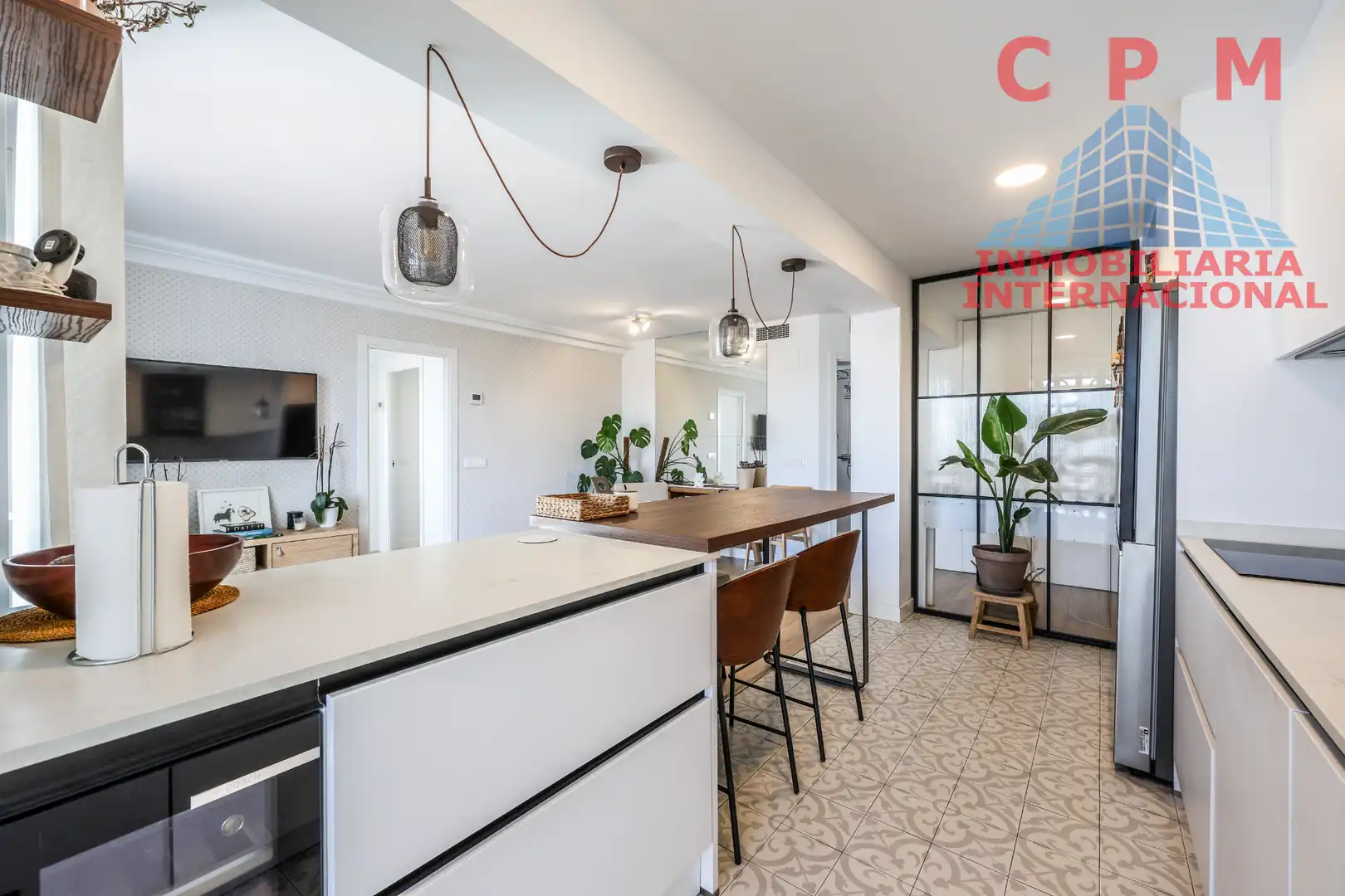 Kitchen of Flat for rent in Madrid  with Air Conditioner, Heating and Parquet flooring