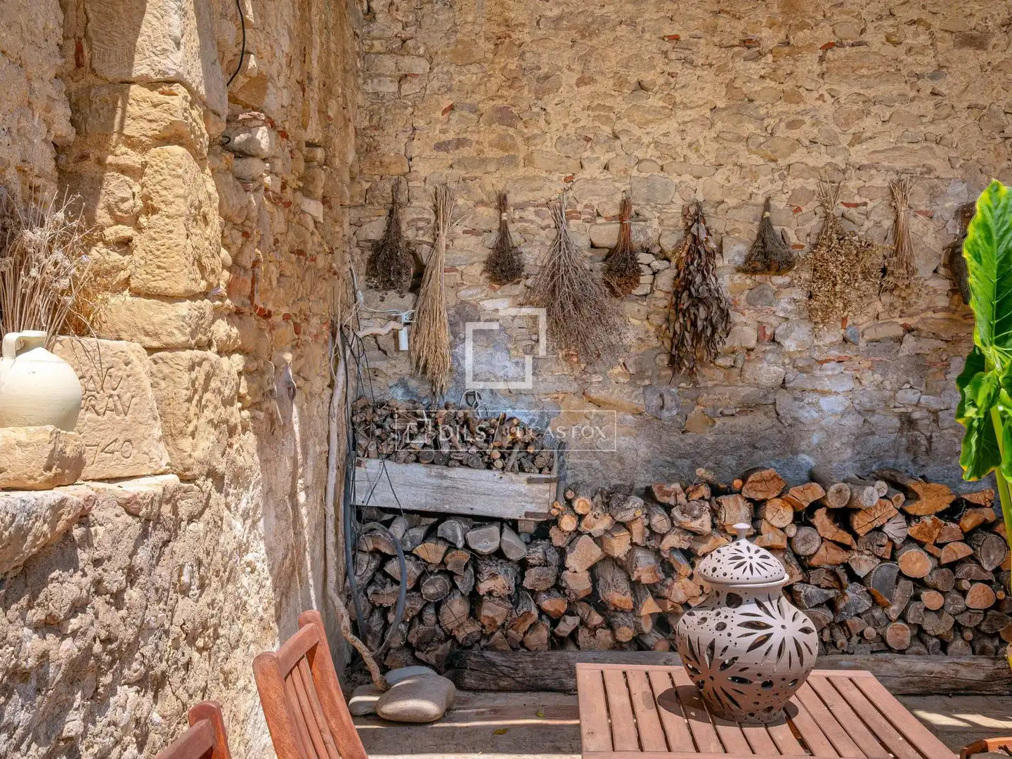 Terrassa de Finca rústica en venda en Vilademuls amb Calefacció, Jardí privat i Terrassa