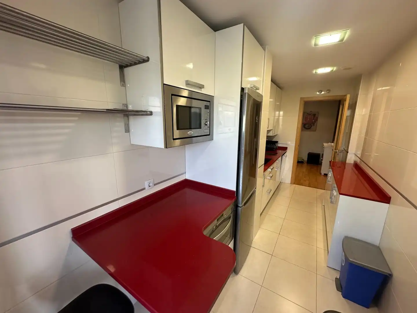 Kitchen of Flat for rent in Burgos  with Heating, Storage room and Furnished