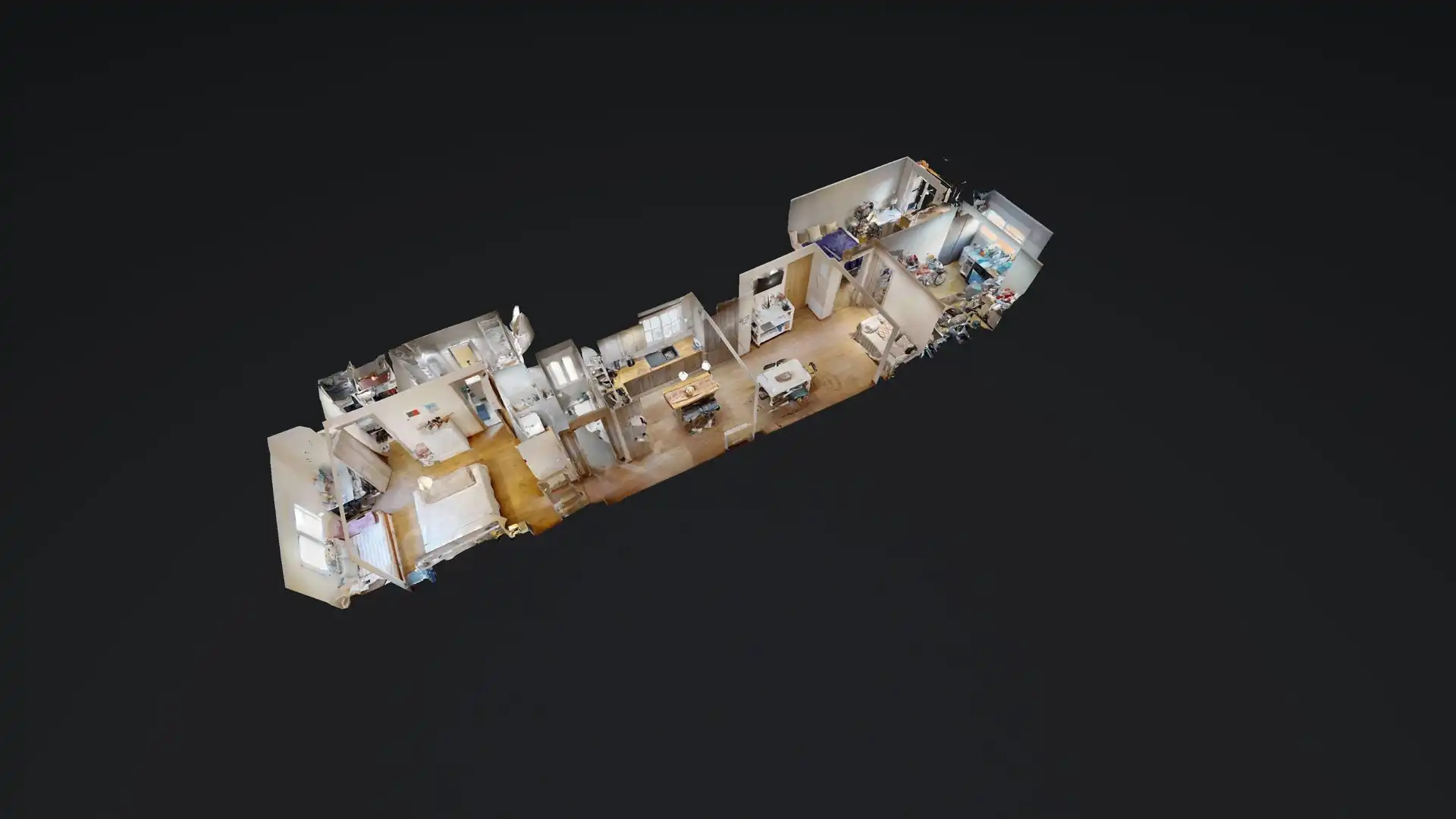 Bedroom of Flat for sale in Torrent  with Air Conditioner, Private garden and Balcony