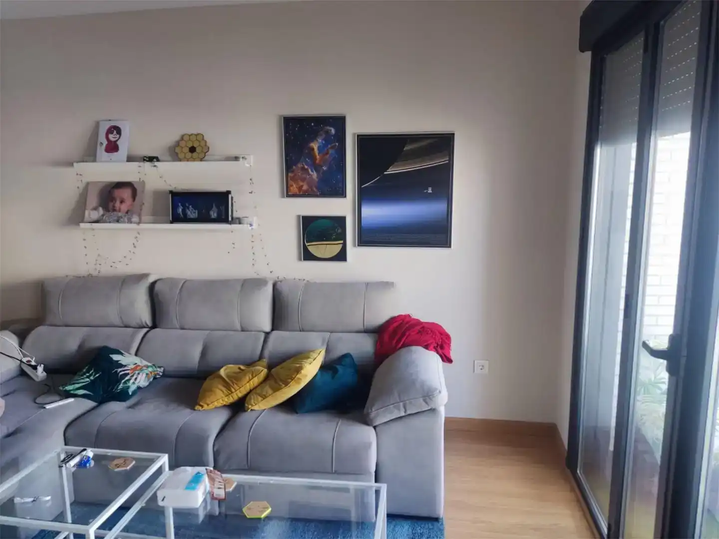 Wohnzimmer von Wohnung zum Verkauf in Cáceres Capital mit Klimaanlage und Schwimmbad