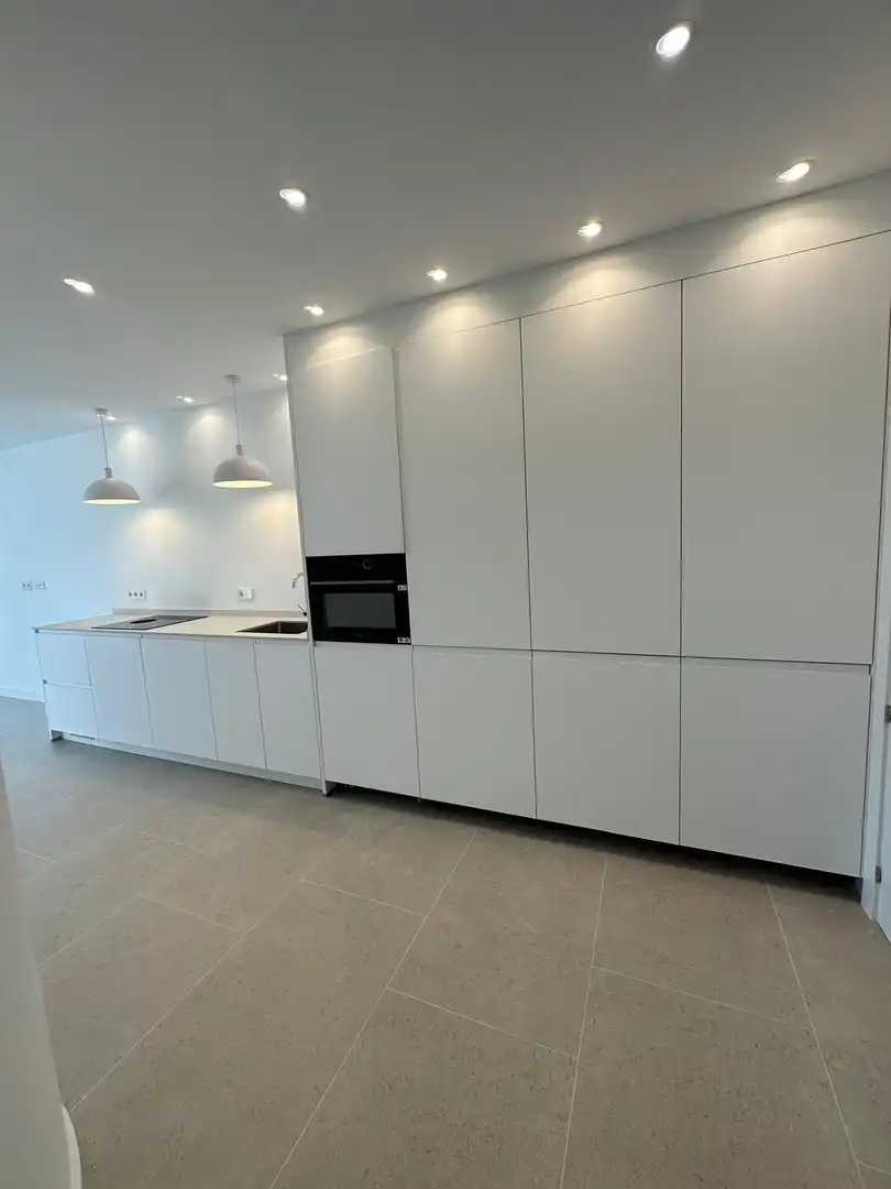 Kitchen of Apartments for sale in L'Alfàs del Pi  with Air Conditioner, Heating and Community pool