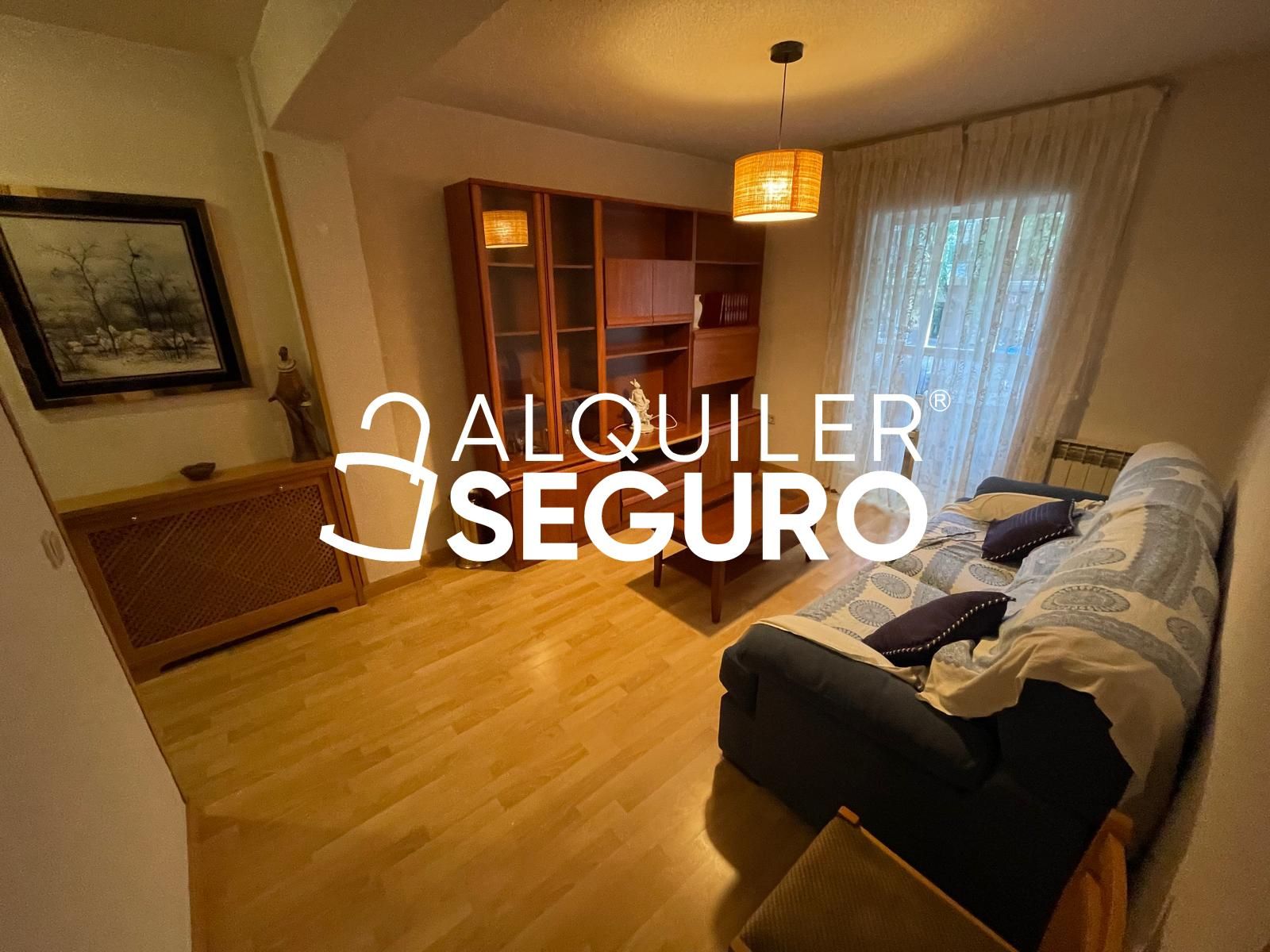 Bedroom of Flat to rent in  Madrid Capital  with Heating and Furnished