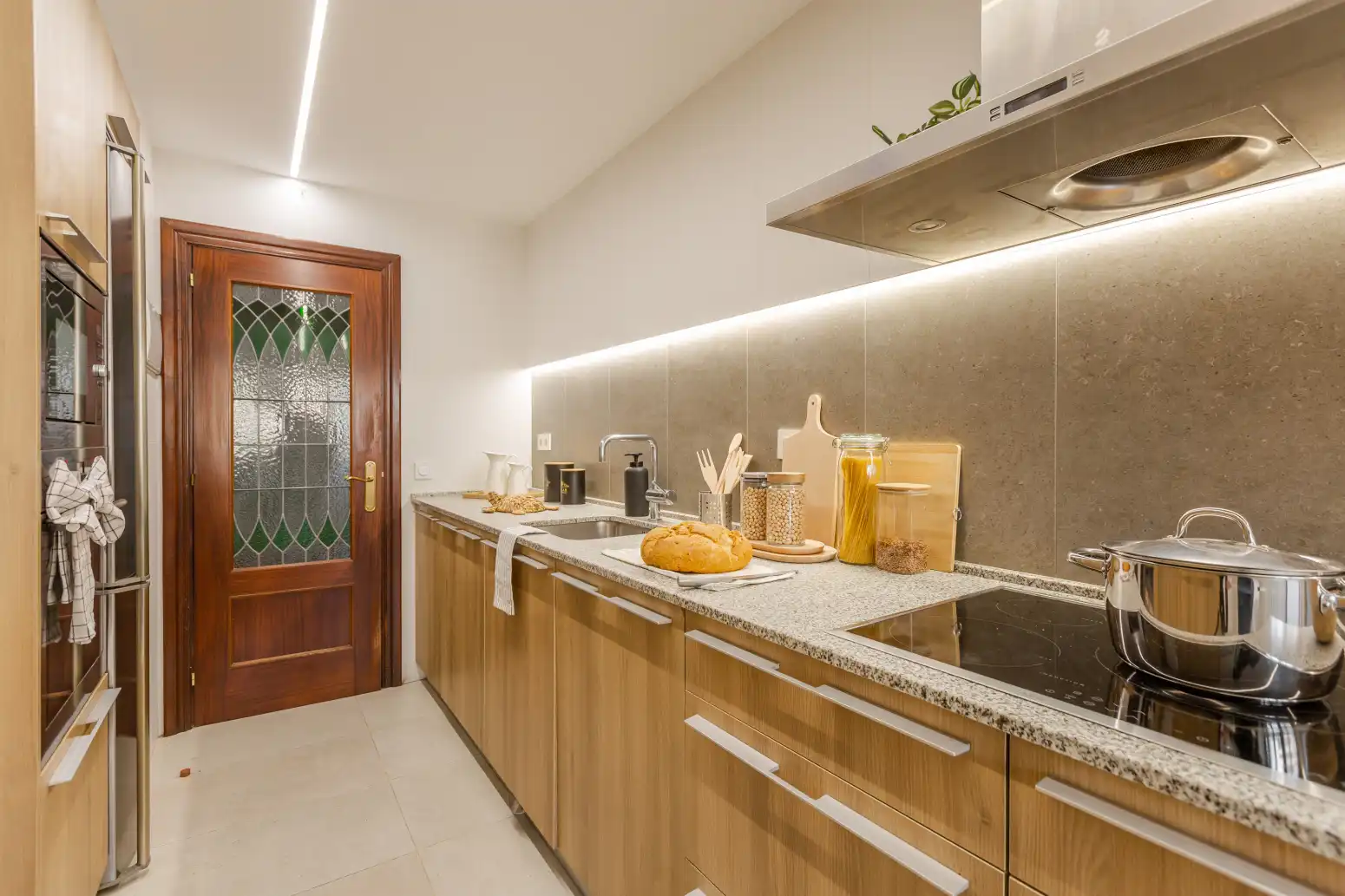 Cocina de Piso en venta en  Pamplona / Iruña con Calefacción, Parquet y Trastero