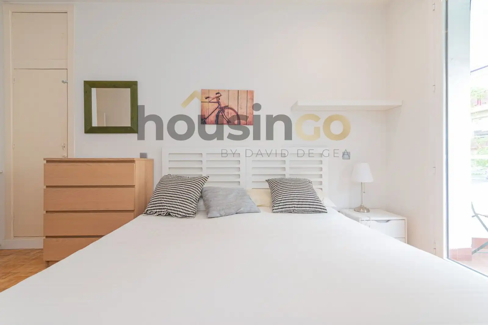 Bedroom of Flat for rent in Chamberí