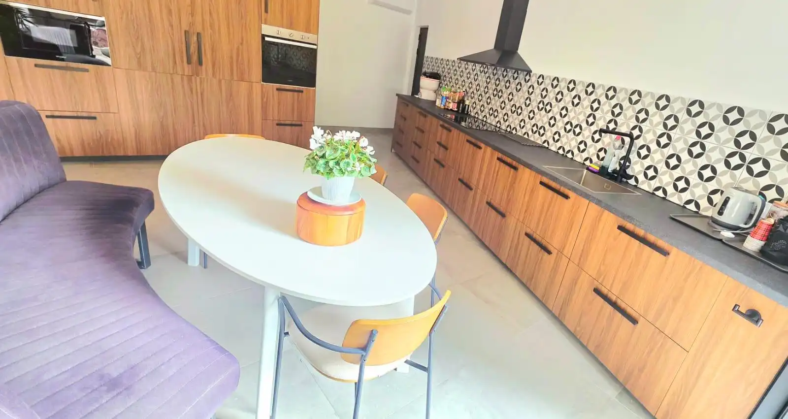 Kitchen of Houses for rent in Villajoyosa / La Vila Joiosa  with Air Conditioner and Internet