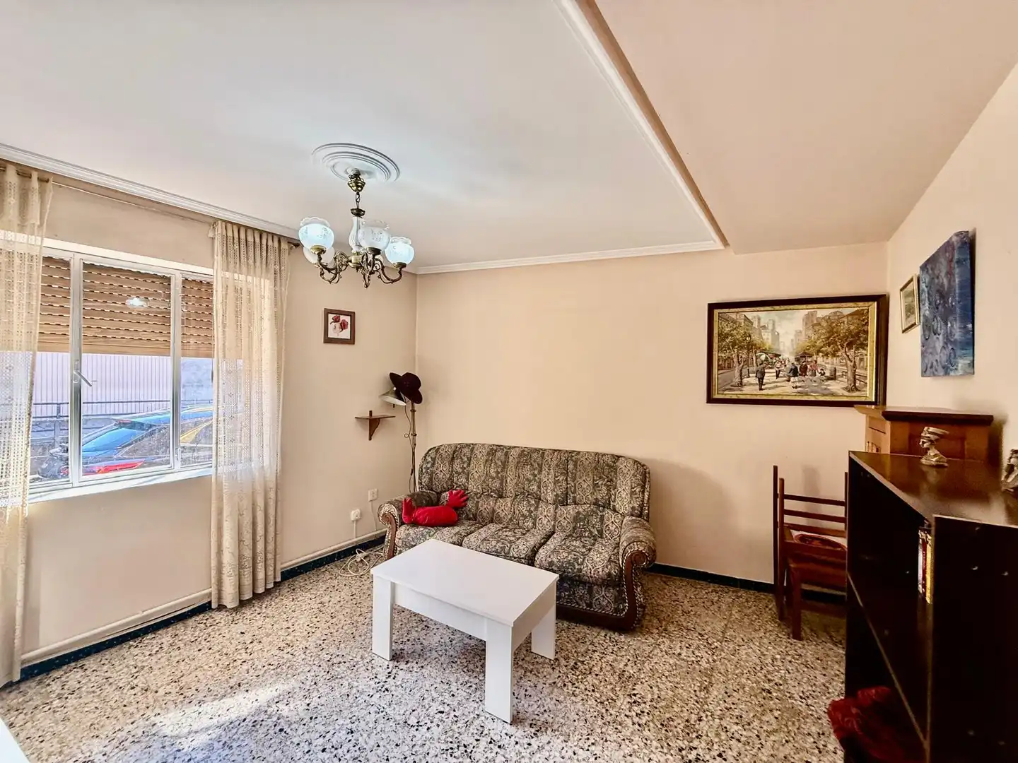 Sala de estar de Casa o chalet en venta en Castrocontrigo con Calefacción, Amueblado y Horno