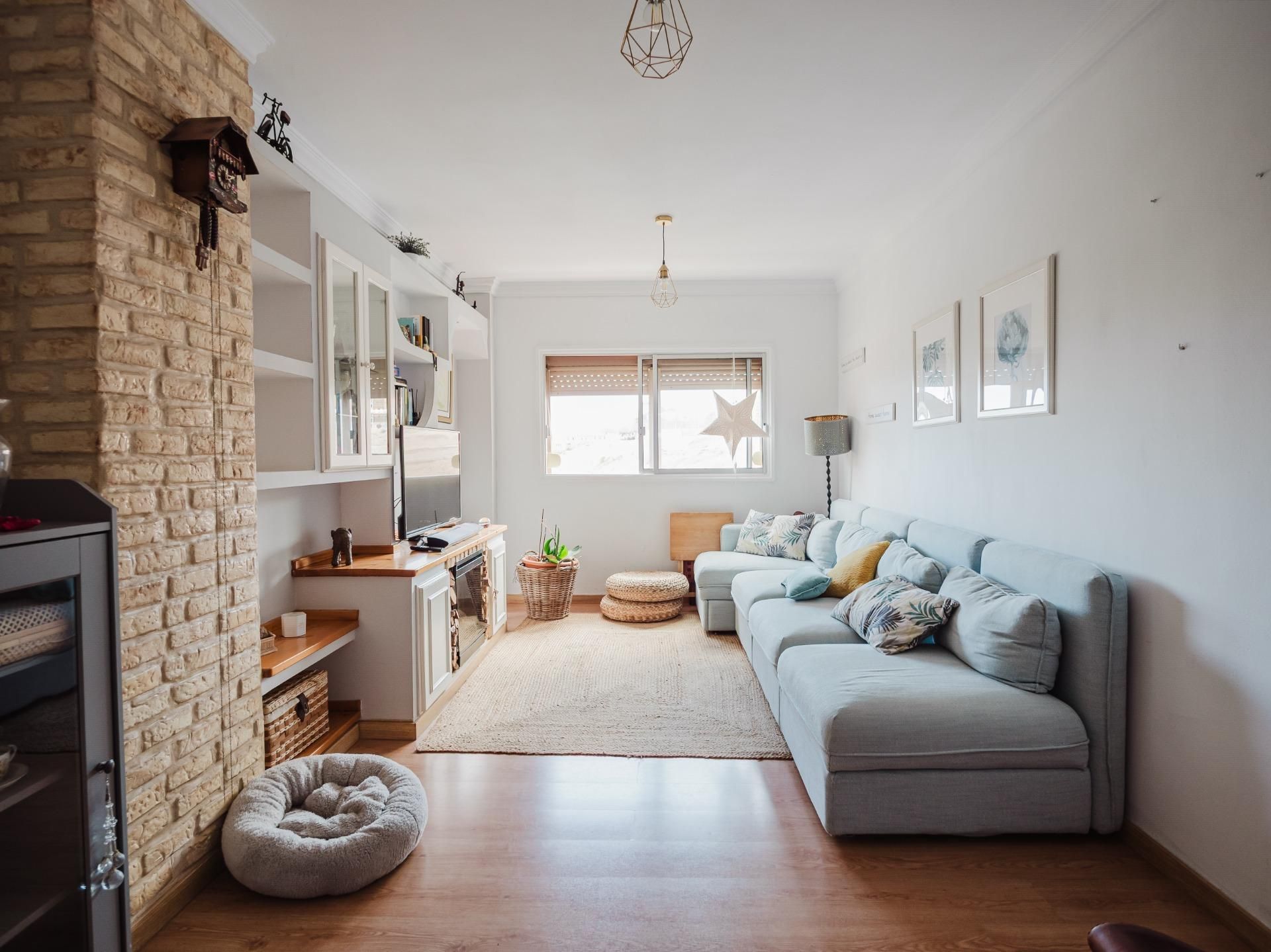 Sala de estar de Piso en venta en Las Palmas de Gran Canaria