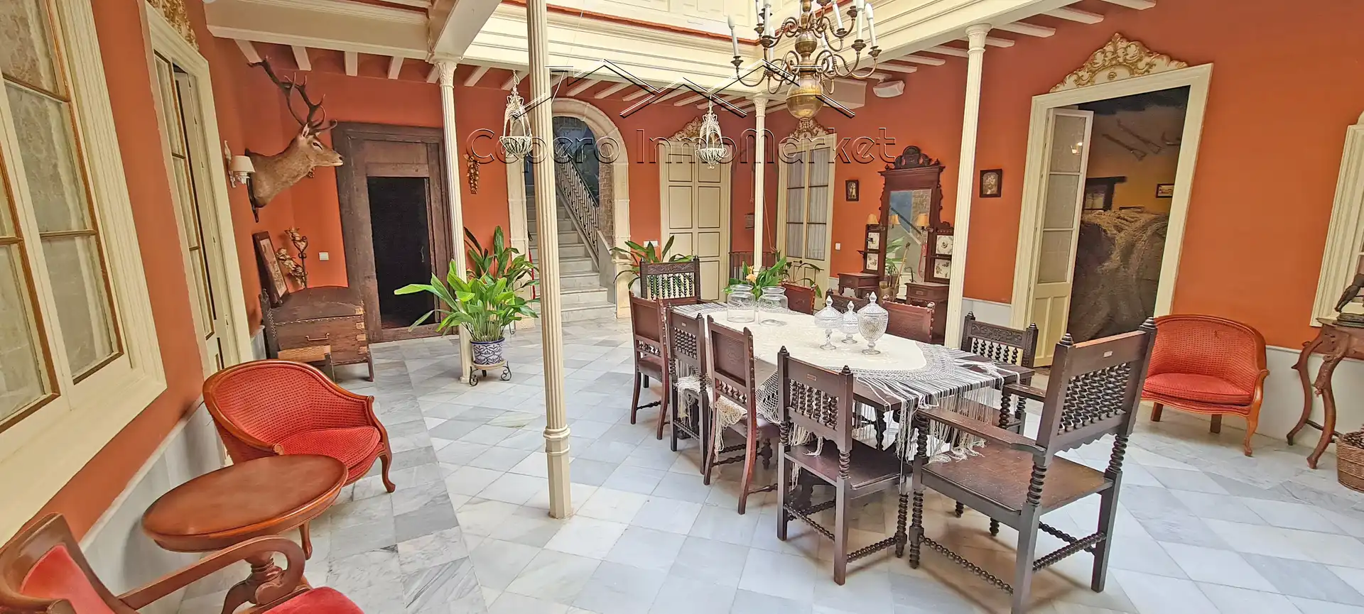 Comedor de Casa o chalet en venta en Jerez de la Frontera con Aire acondicionado, Terraza y Alarma