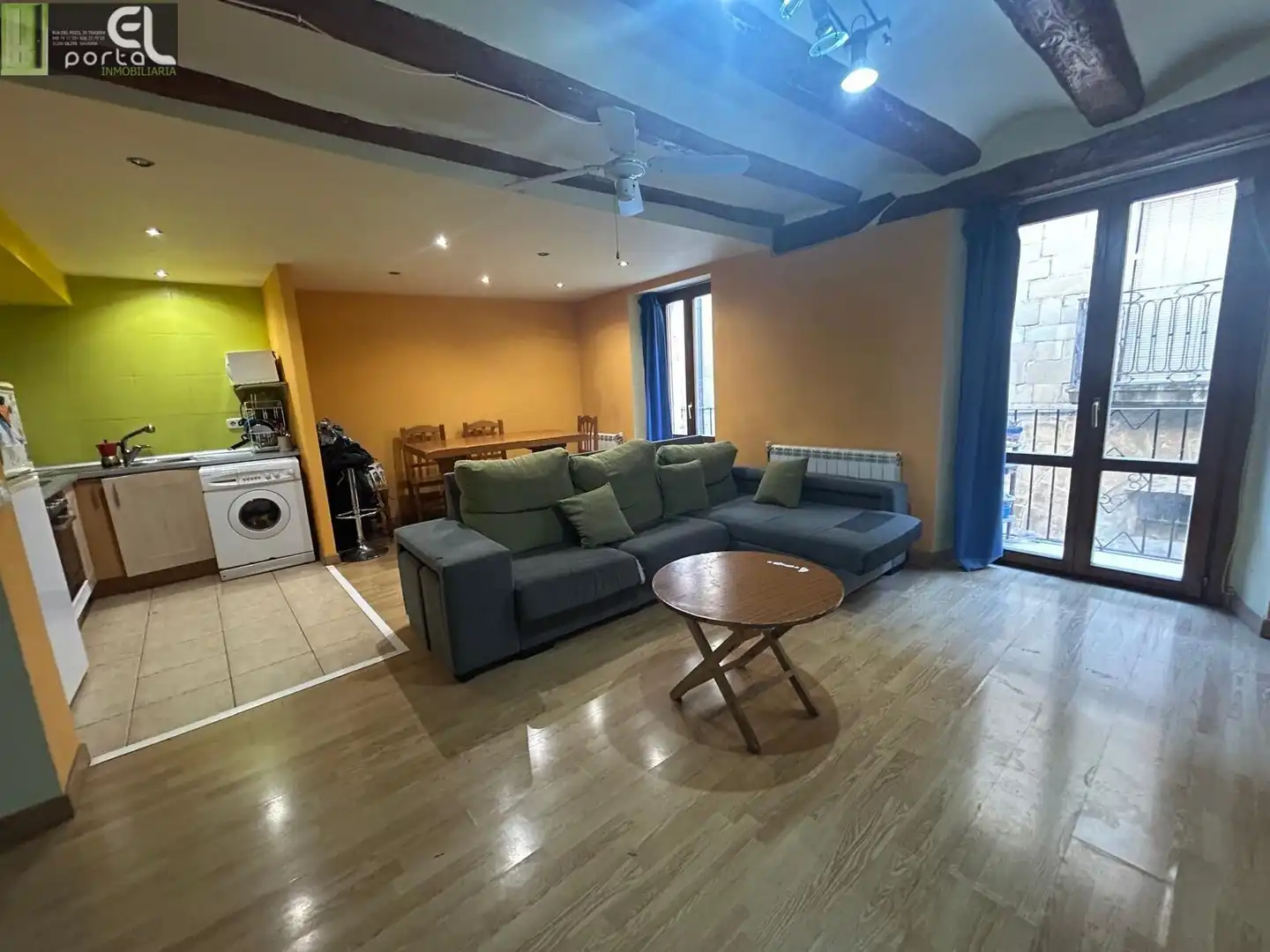 Sala d'estar de Apartament en venda en Olite / Erriberri amb Calefacció