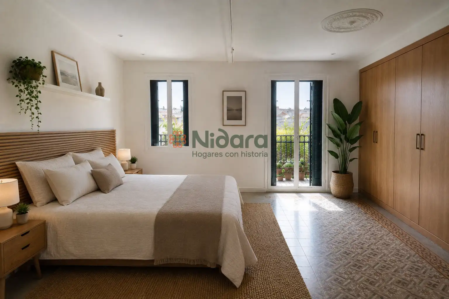 Bedroom of Attic for sale in Barcelona  with Air Conditioner, Heating and Furnished